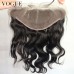 13x6 Full Lace Frontal Body Wave Human Hair,Bleached Knots,Natural Color